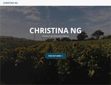 Tablet Screenshot of christina-ng.net